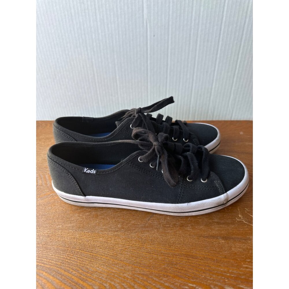 Keds Women's Canvas Black Fashion Sneakers Size 9 Eur 40 Sku 2939 - Picture 2 of 8